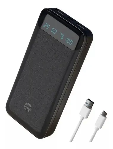 POWER BANK OUO 10,000 MAH NEGRA