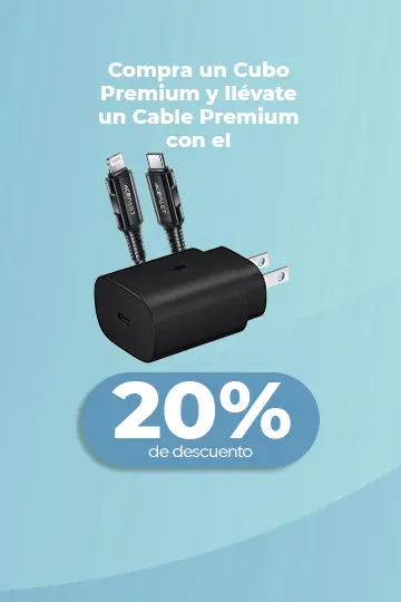 Cargador y cable 