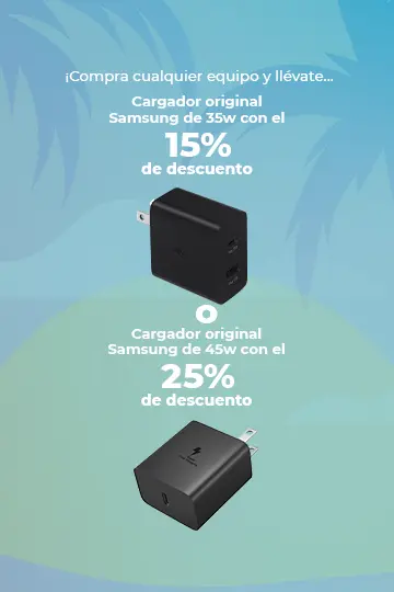 Cargador samsung