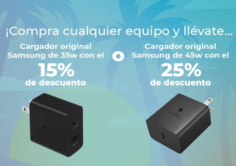 cargadores samsung