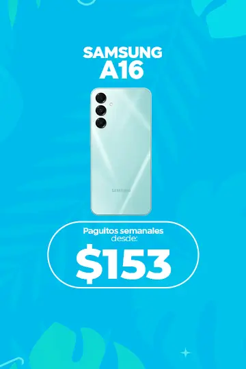 Samsung A16 a crédito