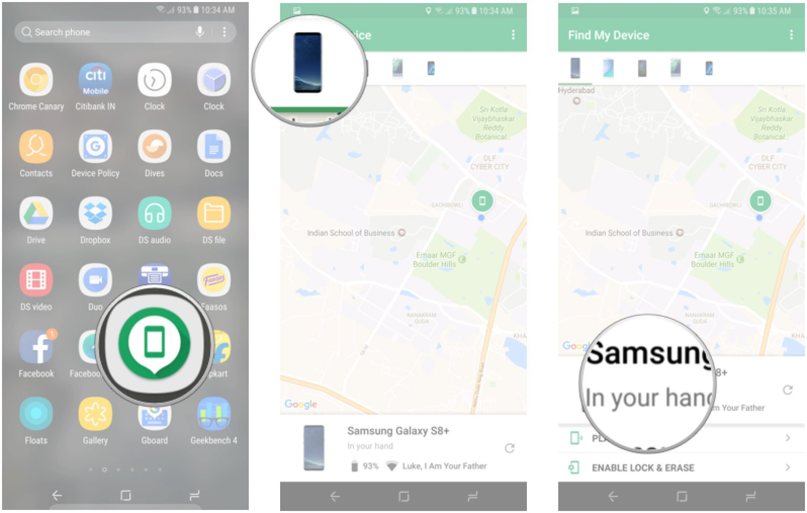 FIND MY DEVICE