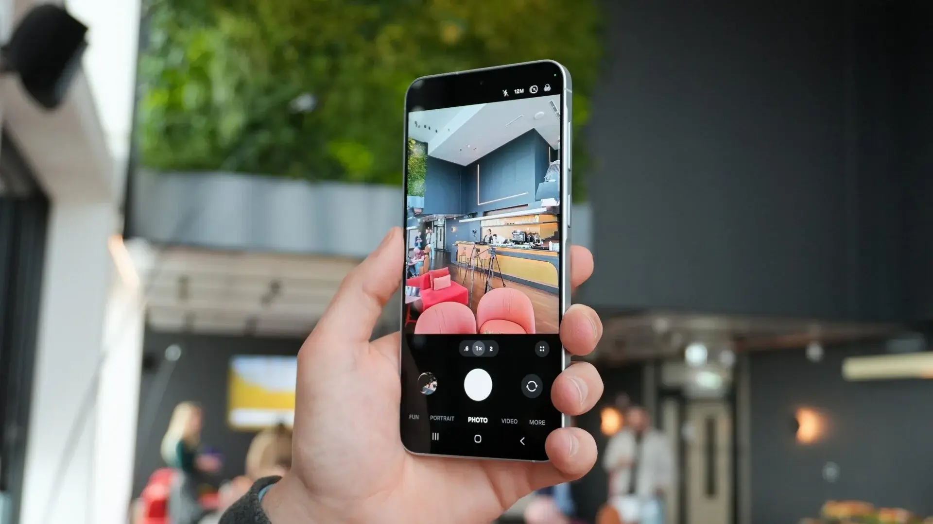 cámara del Samsung A57