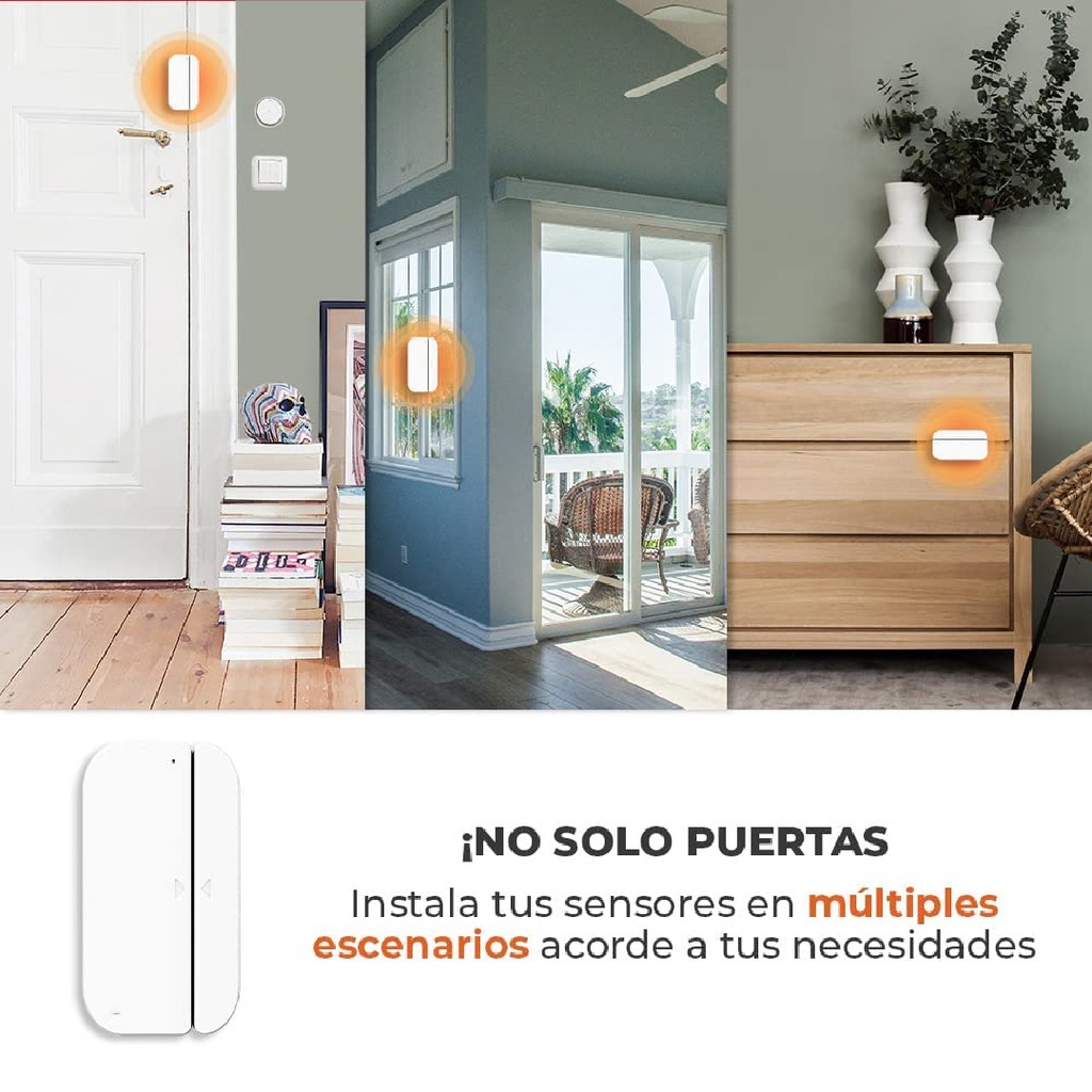 SENSOR DE APERTURA PUERTA Y VENTANA