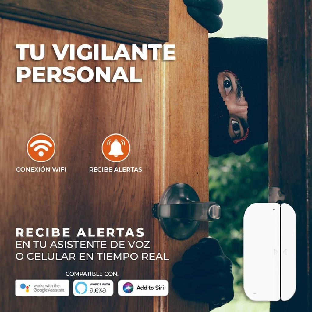 SENSOR DE APERTURA PUERTA Y VENTANA