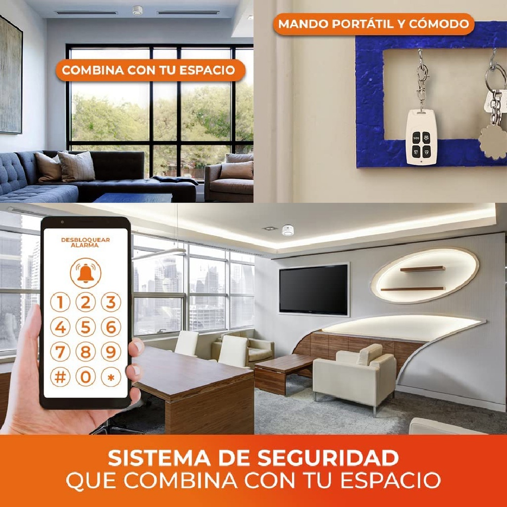 SIRENA DE SEGURIDAD C/CONTROL SIRH1