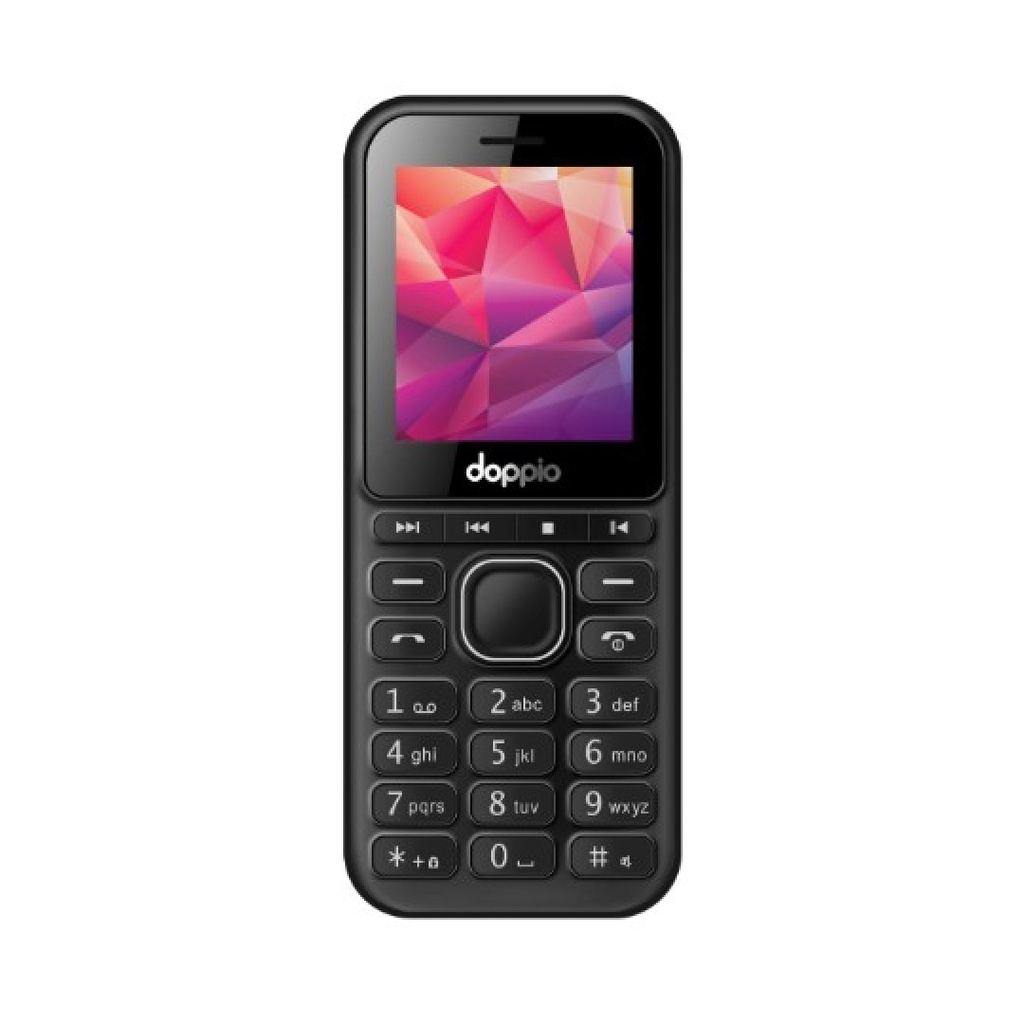 DOPPIO F1812 X/X NEGRO/ROJO KIT