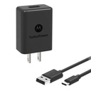 CARGADOR MOTOROLA TURBO POWER 18W TIPO C