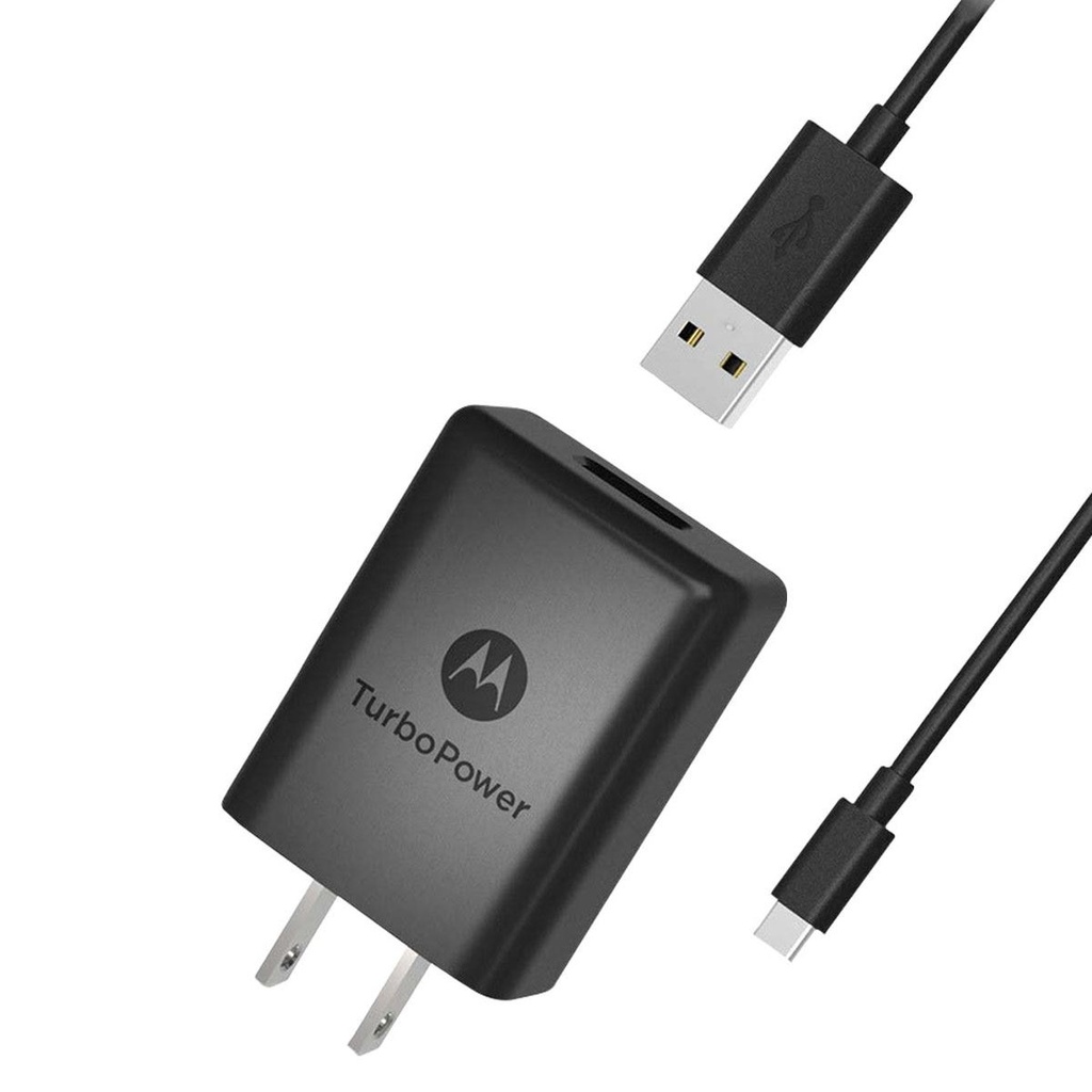 CARGADOR MOTOROLA TURBO POWER 18W TIPO C