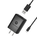 CARGADOR MOTOROLA TURBO POWER 18W TIPO C