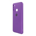 FDA MOTO G60 SILIC.OR LILA