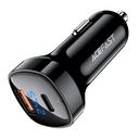 CARGADOR DE AUTO ACEFAST 66W USB-C USB-A