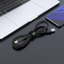 CABLE ACEFAST USB A TIPO-C NEGRO