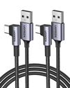 CABLE UGREEN TIPO-USB A TIPO-C 1M