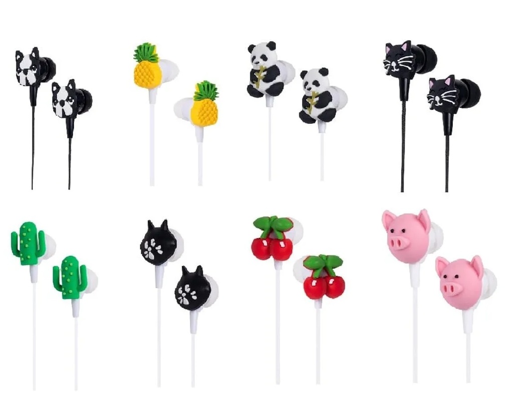 AUDIFONO T2GO DISEÑO 3.5MM VARIOS