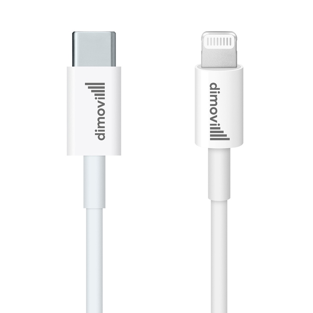 CABLE DIMOVIL LIGHTNING-USB C 18W 1.2M