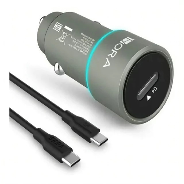 CARGADOR P/AUTO TIPO C 1HORA GAR156