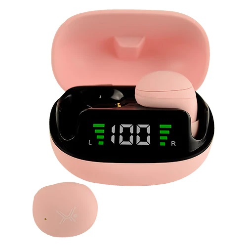 AUDIFONO PERFECT-CHOICE TINYBEATS TWS ROSA