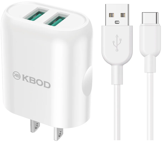 CARGADOR + CABLE KBOD 3.1 TIPO-C