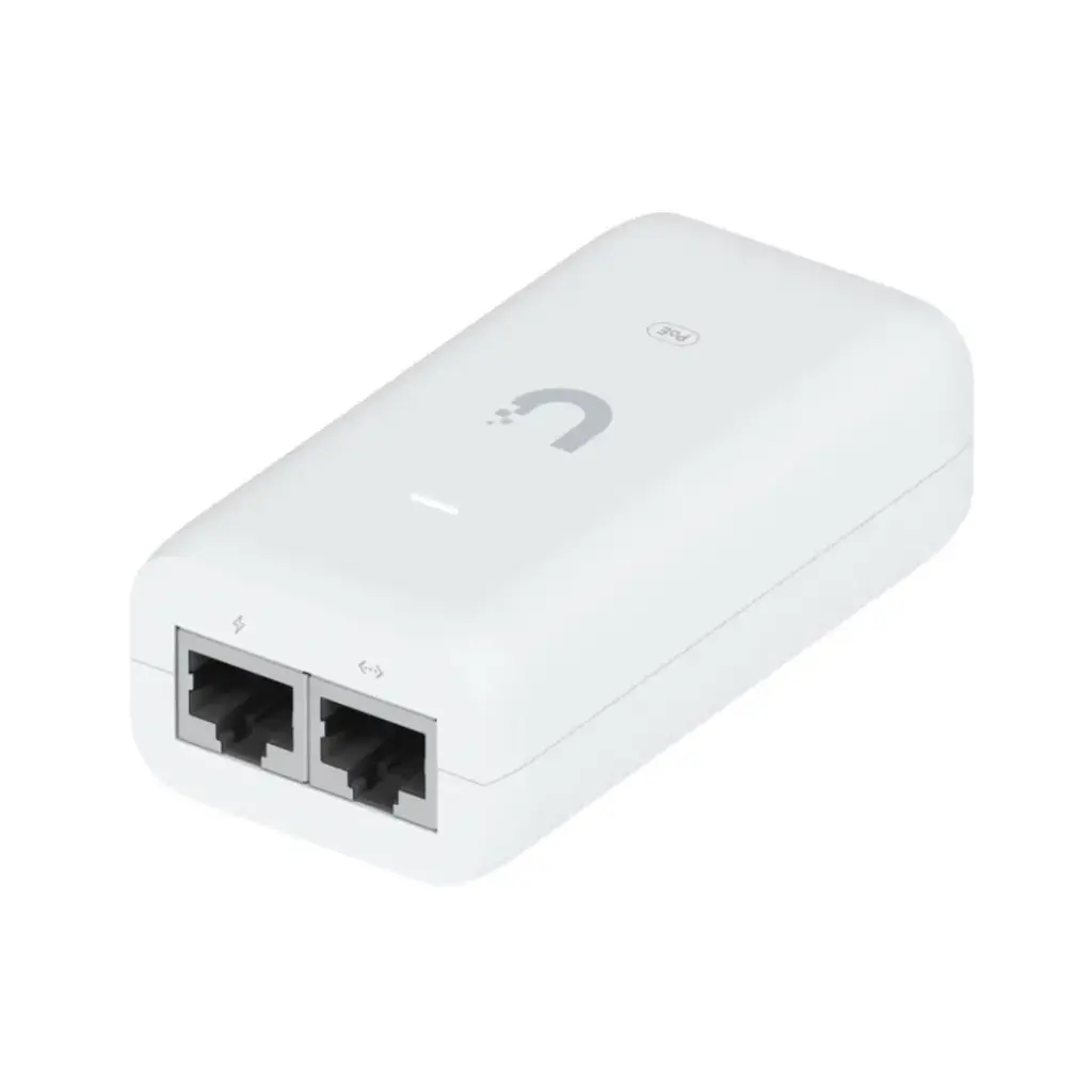 Adaptador PoE+ / U-PoE+ / 48V DC @ 0.65A/ hasta 30W / Gigabit LAN / Protecciones de Sobretensión