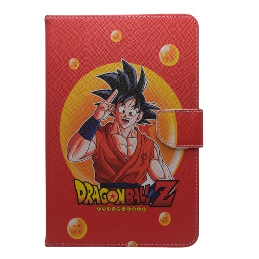 FDA UNIV 7-8" TAB-FLIP-KBOD DRAGONBALL