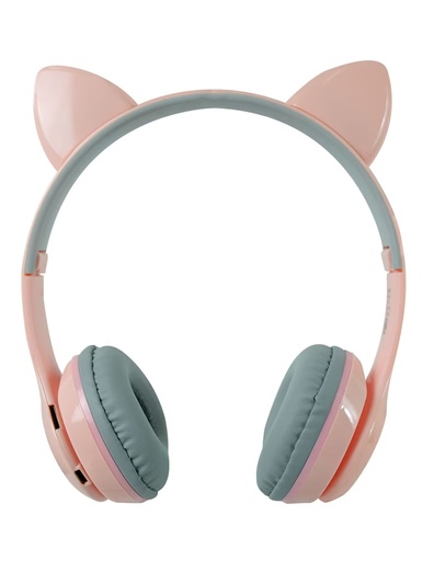 [PC-116998] AUDIFONO PERFECT-CHOICE CATTO ON-EAR ROSA