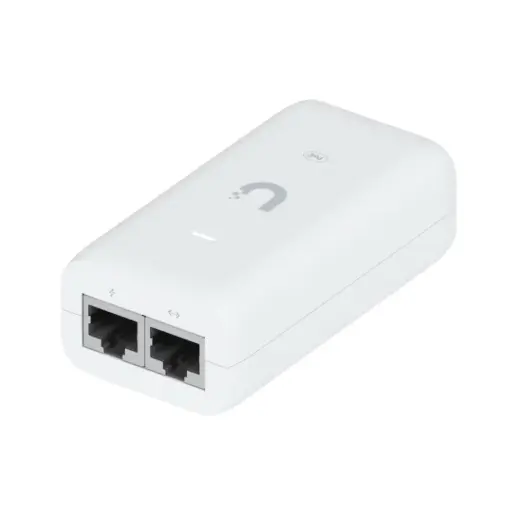 Adaptador PoE+ / U-PoE+ / 48V DC @ 0.65A/ hasta 30W / Gigabit LAN / Protecciones de Sobretensión