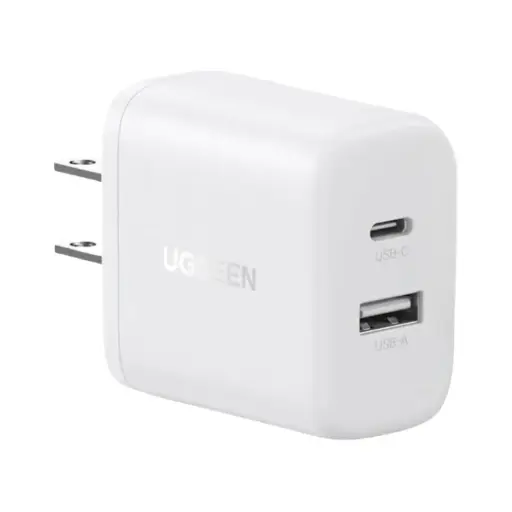 CARGADOR UGREEN USB-C+USB-A 20W 